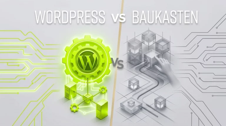 WordPress oder Baukasten